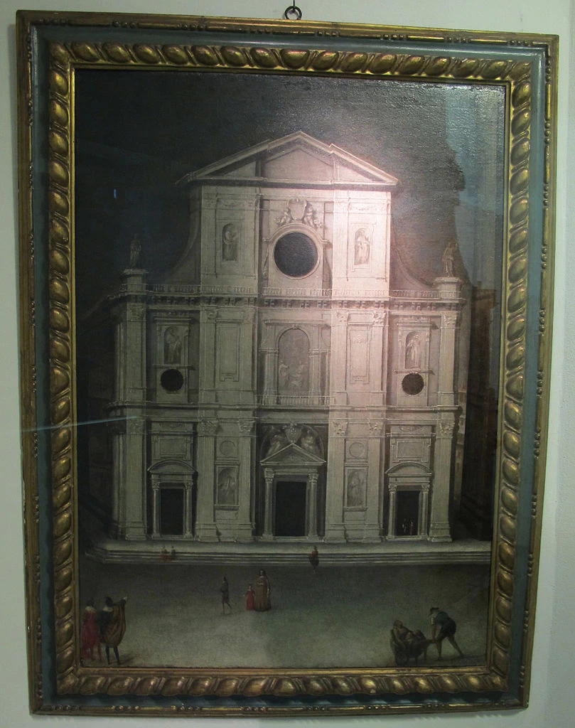 Disegno per la facciata del duomo